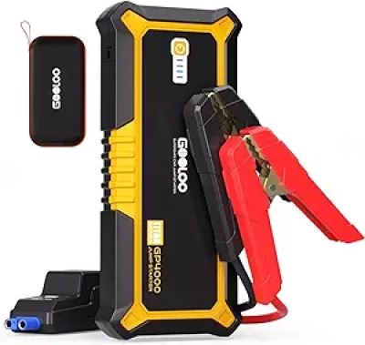 GOOLOO GP4000 4000A Jump Starter - Portable Car Battery Booster Pack with USB-C