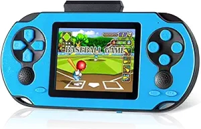 16 Bit Handheld Game Console - 230 Classic Games, 3'' HD Screen, Rechargeable Battery