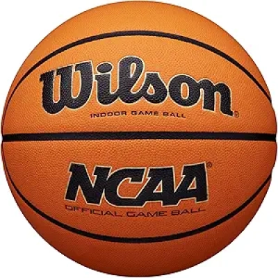 Wilson NCAA Evo NXT Official Basketball - Size 6 & 7 Indoor Game Ball