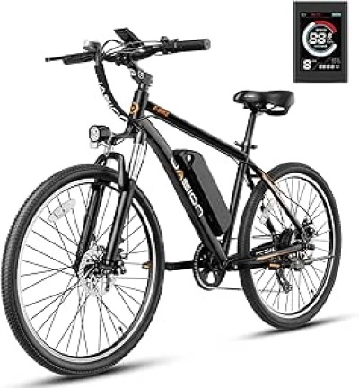 Jasion EB5 750W Electric Bike - 40 Mile Range Mountain E-Bike for Adults