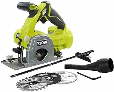 RYOBI ONE+ 18V Cordless 3-3/8" Multi-Material Plunge Saw | Tool Only