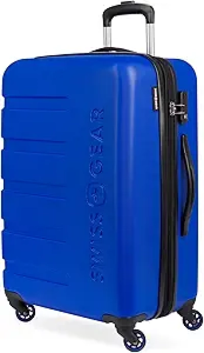 SwissGear 7366 Hardside Expandable Luggage 23-Inch with Spinner Wheels & TSA Lock