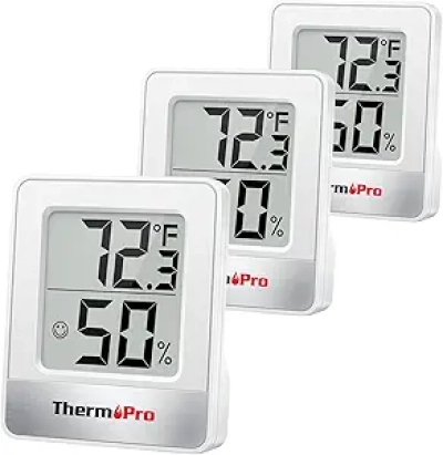 ThermoPro TP49 Digital Hygrometer Thermometer - Accurate Indoor/Outdoor Humidity Meter
