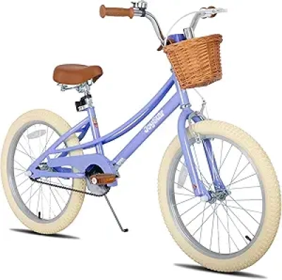 JOYSTAR Girls Bike 12-20 Inch | Retro Kids Bicycle with Training Wheels & Safety Features