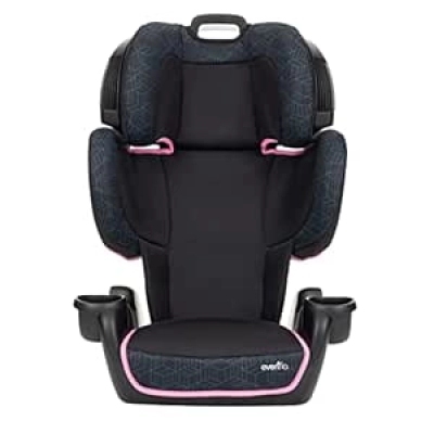 Evenflo GoTime LX High Back Booster Car Seat - Safe & Adjustable