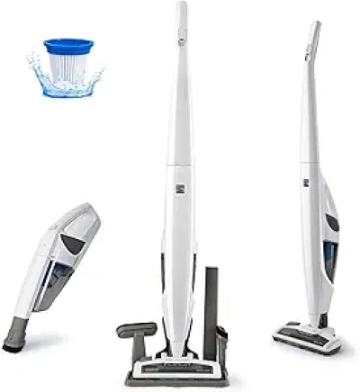 Kenmore DS1030 Cordless Stick Vacuum - Lightweight 2-Speed Cleaner with LED Headlight