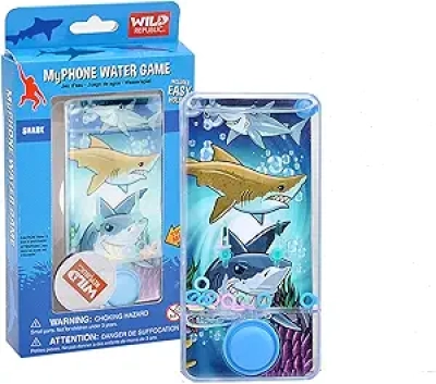 Wild Republic Water Game Shark Phone Design - Hand-Eye Coordination Toy for Kids