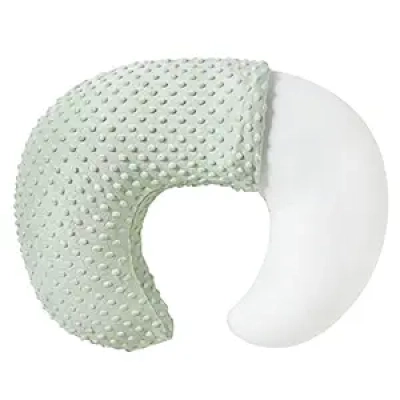 Green Baby Nursing Pillow - Breastfeeding & Bottle Feeding Pillow for Newborns