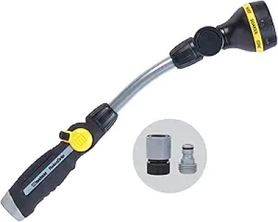 Melnor RelaxGrip 8 Pattern Pivoting Wand - Arthritis Friendly Garden Hose Spray