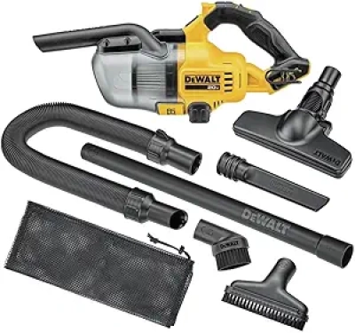 DEWALT 20V Cordless Handheld Vacuum with HEPA Filter & LED Light