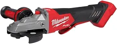 Milwaukee M18 FUEL 18V Cordless 5" Flathead Grinder with RAPIDSTOP Brake