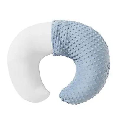 Nursing Pillow with Cover for Breastfeeding & Bottle Feeding - Ergonomic Baby Support