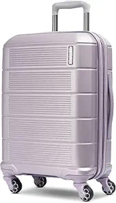 American Tourister Stratum 2.0 Purple Haze Carry-On Expandable Luggage | Spinner Wheels