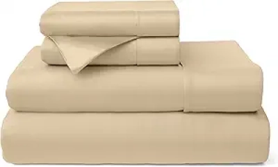 Bamboo Rayon Queen Sheet Set - Cooling, Breathable & Hypoallergenic Bedding