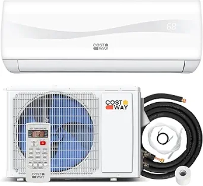 12000 BTU Mini Split Air Conditioner & Heater - Energy Efficient Ductless AC Unit 20 SEER2
