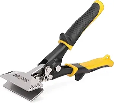 3 Inch Sheet Metal Hand Seamer - Heavy Duty HVAC Bender Tool with Precision Depth Marking