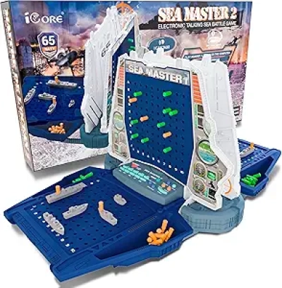 iiCore Electronic Battle Game - Strategic Naval Warfare for Kids & Adults