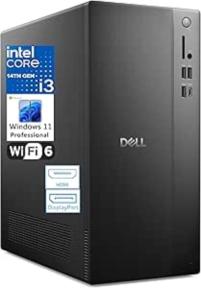 Dell Vostro Tower Desktop PC - 14th Gen Intel i3, 16GB DDR5, 1TB SSD, WiFi 6, Windows 11 Pro