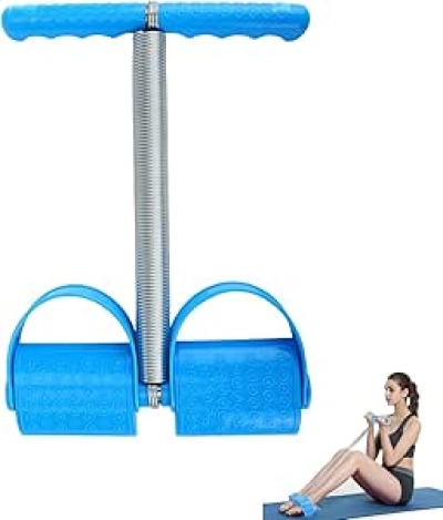 Pedal Puller Resistance Bands with Spring – Full-Body Home Gym Equipment