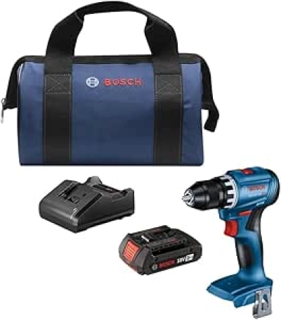 Bosch GSR18V-400B12 18V Brushless Compact Drill Driver Kit - Professional Power