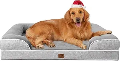 EHEYCIGA Orthopedic Dog Bed for Extra Large Dogs 44x32 - Memory Foam XL Pet Couch