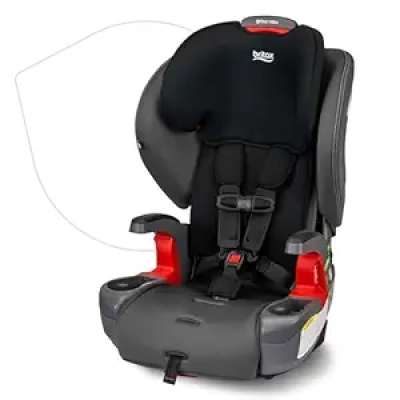 Britax Grow with You 2-in-1 Harness Booster Car Seat - Safe & Adjustable