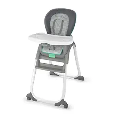 Ingenuity Full Course 6-in-1 High Chair | Baby to 5 Years | Convertible Modes