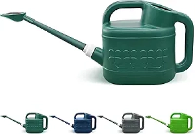 2 Gallon Watering Can with Removable Long Spout & Stainless Steel Sprinkler Head