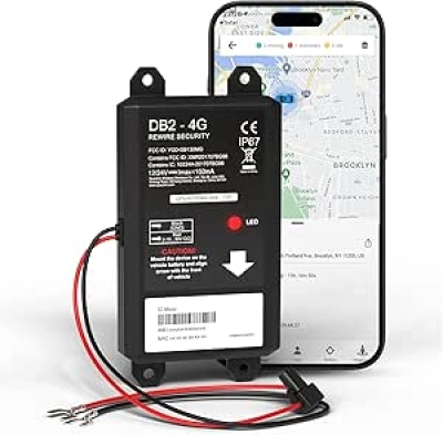 Real-Time 4G GPS Tracker for Vehicles | REWIRE SECURITY DB2-4G Fleet Tracking Device