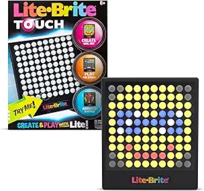 Lite-Brite Touch - Light Up STEM Toy with Games & Animations