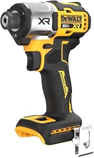 DEWALT 20V MAX XR Brushless Impact Driver - 1/4" High Torque (DCF845B)