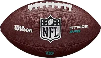 Wilson NFL Stride Pro Eco Junior Football - Eco-Friendly Official NFL Ball