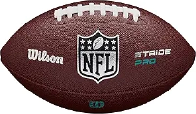 Wilson NFL Stride Pro Eco Football - Official Size, Sustainable Brown