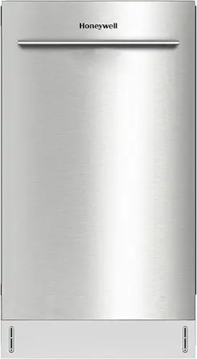 Honeywell 18 Inch Dishwasher - 8 Place Settings, Energy Star Stainless Steel