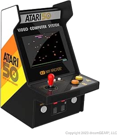 My Arcade Atari Micro Player Pro - 100 Classic Games Portable Arcade Machine