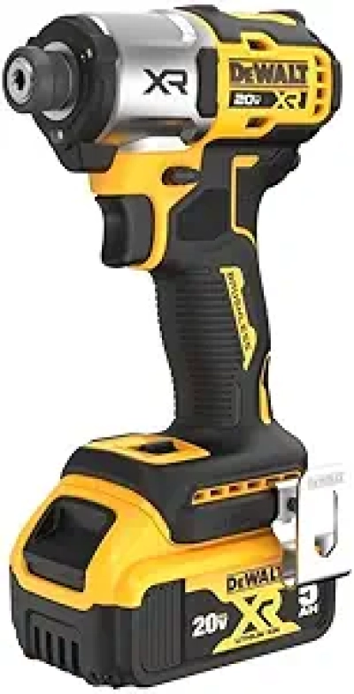 DEWALT 20V MAX Cordless Impact Driver - 1825 in-lbs Torque, 3-Speed, Battery & Charger