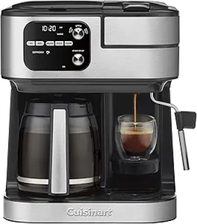 Cuisinart Coffee Center Barista Bar 4-in-1 Coffee Maker | Espresso, Cappuccino & Drip