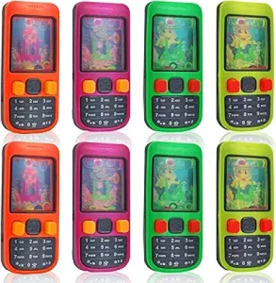 10 Pack Handheld Water Ring Games - Party Favors for Kids 4-12 Years