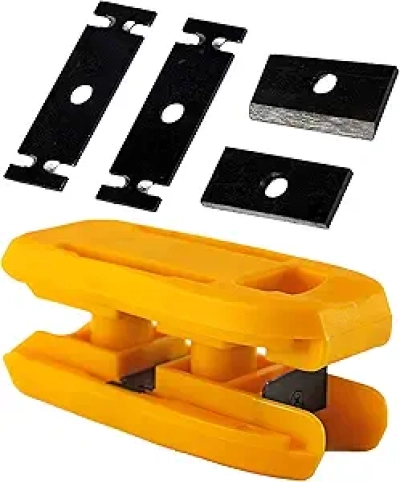 Furndiy 3in1 Edge Banding Trimmer with Spare Knives - Professional Melamine Cutter