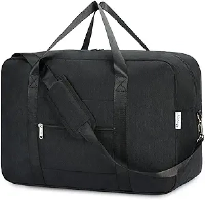 40L Carry On Luggage 22x14x9 - TSA Approved Foldable Travel Duffel Bag