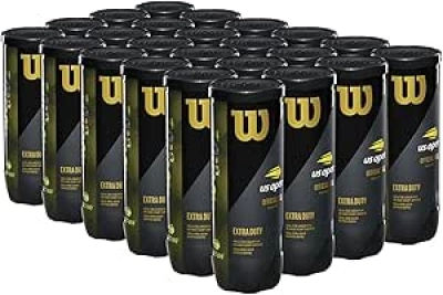 WILSON US Open Extra Duty Tennis Balls YLW - Official Tournament Balls