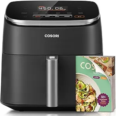 Cosori 9-in-1 TurboBlaze Air Fryer 6 Qt | 450°F Premium Ceramic Coating