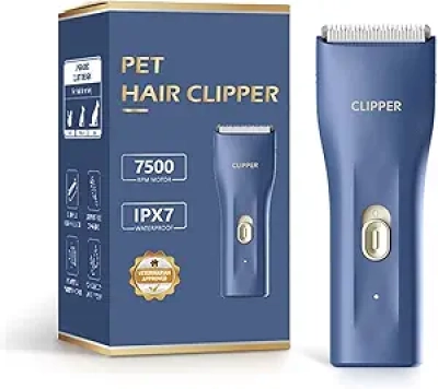 Professional Pet Hair Clipper - Cordless USB Rechargeable Dog & Cat Groomer