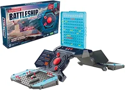Electronic Battleship Reloaded Board Game - Strategy Game with Lights & Sounds