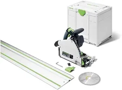 Festool TS 60 KEB-F-Plus-FS Plunge-Cut Track Saw with 55" Guide Rail