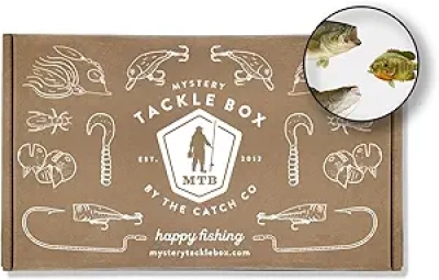 Freshwater Mystery Tackle Box - Bass, Trout & Panfish Fishing Kit