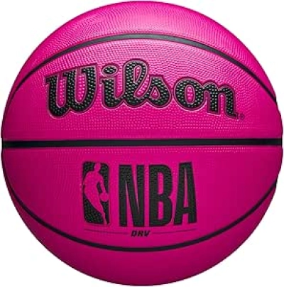 Wilson NBA DRV Outdoor Basketball Size 7 with Pump - Official NBA Ball