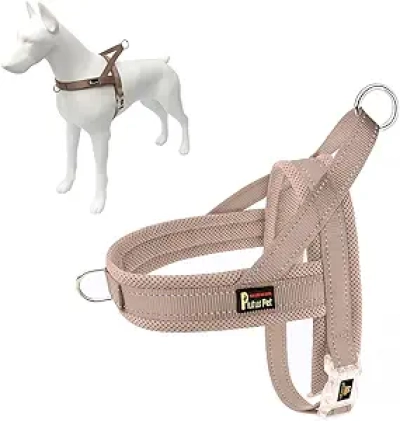 No Pull Dog Harness with Breathable Mesh - Reflective & Escape Proof for Small to Large Dogs