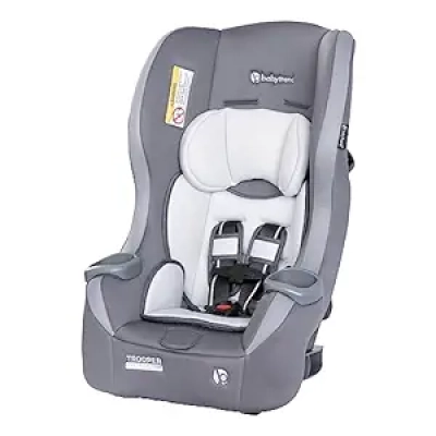 Baby Trend Trooper 3-in-1 Convertible Car Seat | Dash Grey | Infant to Toddler