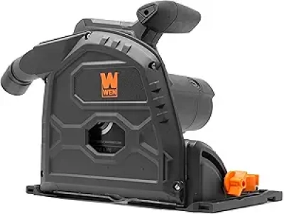 WEN 7.25-Inch Track Saw with Variable Speed - Professional Ripping & Plunge Cuts